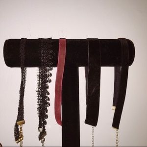 Velvet and Lace Choker Set (5)